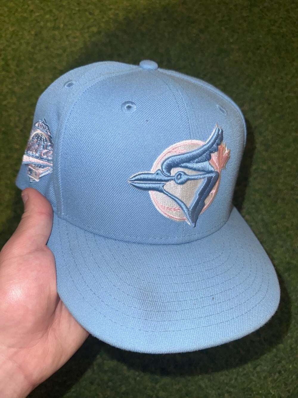 Toronto Blue Jays Fitted Hat Light Blue